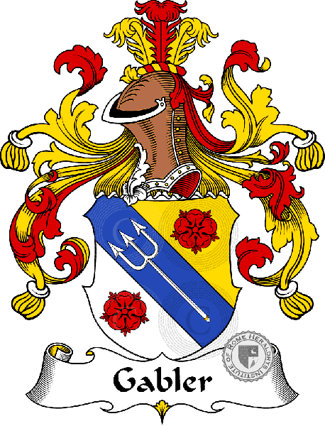 Coat of arms of family Gabler