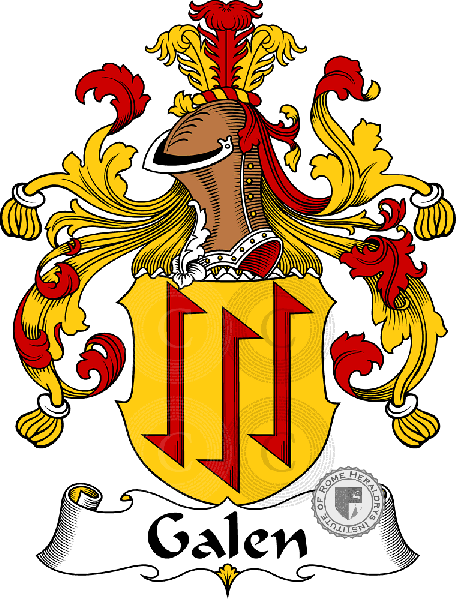 Coat of arms of family Galen