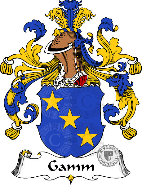 Wappen der Familie Gamm