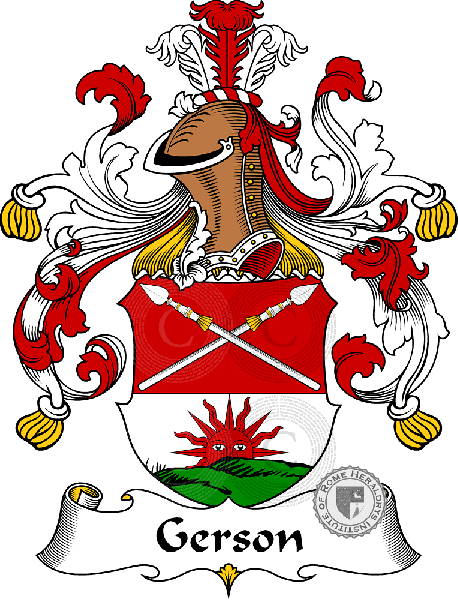 Coat of arms of family Gerson (n)