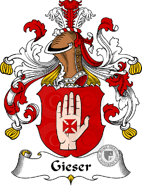 Wappen der Familie Gieser