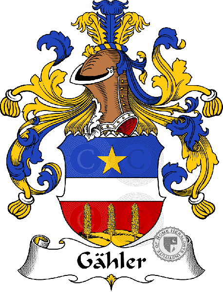 Wappen der Familie Gähler