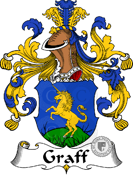 Coat of arms of family Graff