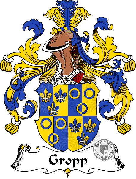 Coat of arms of family Gropp