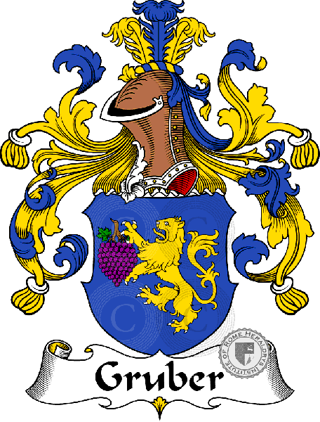 Coat of arms of family Gruber