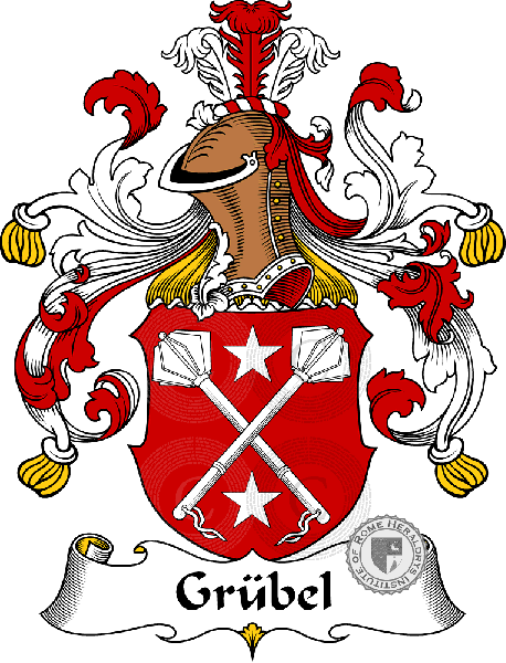 Coat of arms of family Grübel