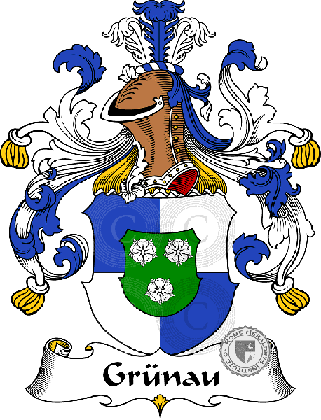 Coat of arms of family Grünau