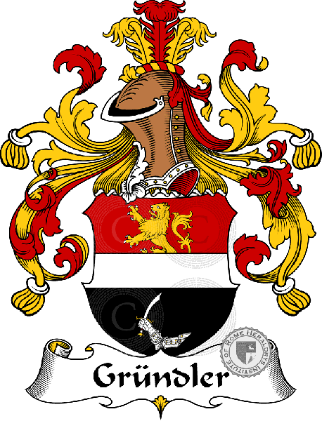 Escudo de la familia Gründler