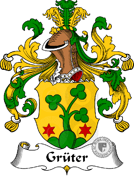 Coat of arms of family Grüter