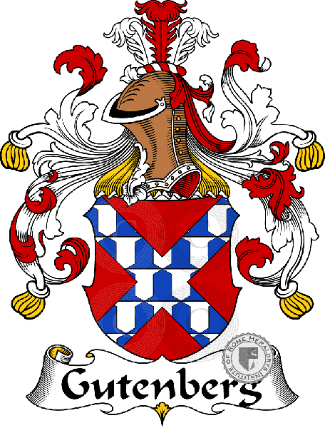 Coat of arms of family Gutenberg