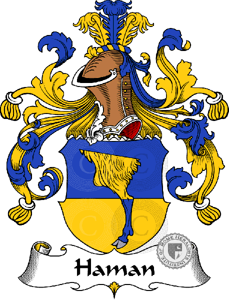 Coat of arms of family Haman (n)