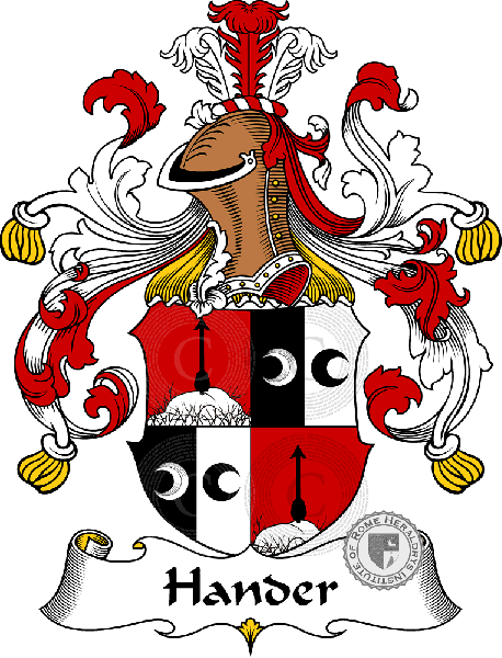 Coat of arms of family Hander