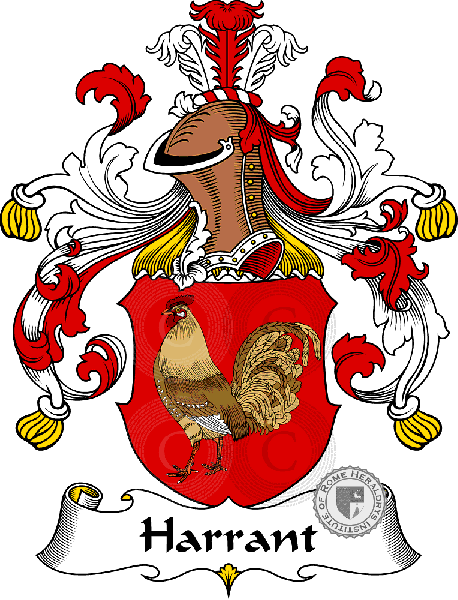 Wappen der Familie Harrant