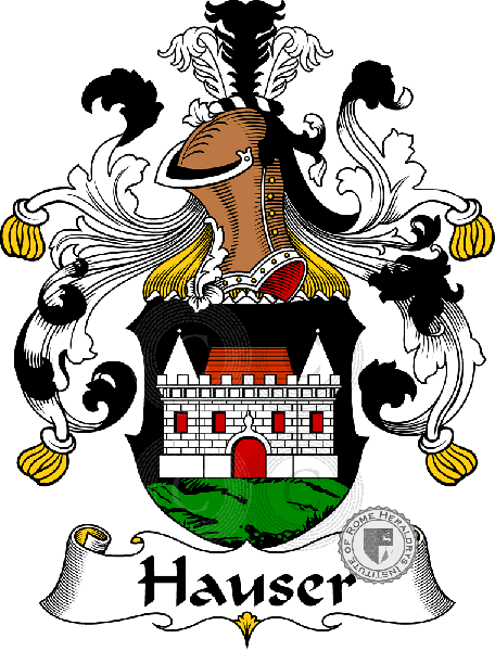 Coat of arms of family Hauser