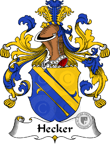 Wappen der Familie Hecker