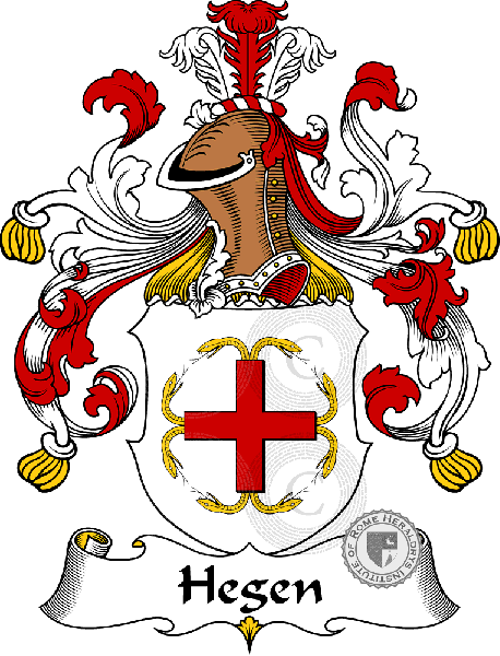 Coat of arms of family Hegen