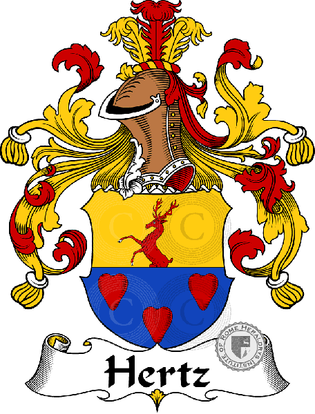 Coat of arms of family Hertz