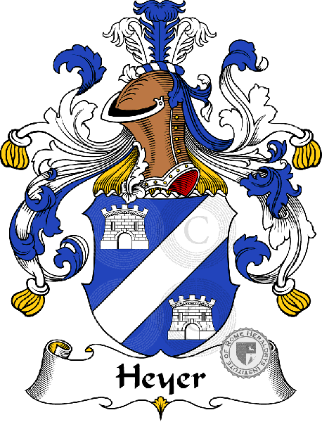 Coat of arms of family Heyer