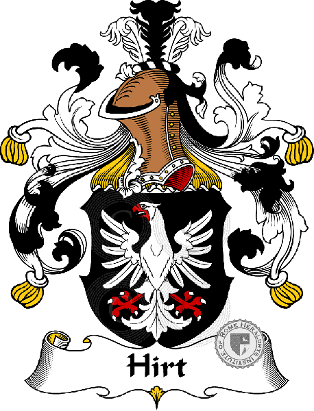 Coat of arms of family Hirt