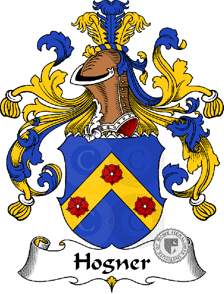 Coat of arms of family Hogner