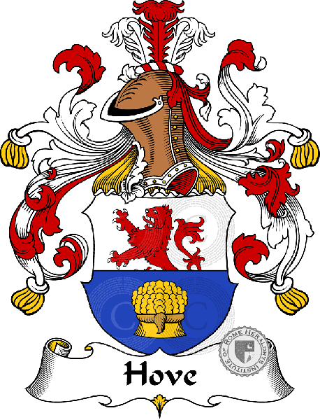 Coat of arms of family Hove