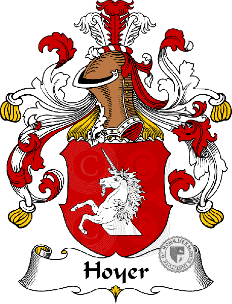 Wappen der Familie Hoyer