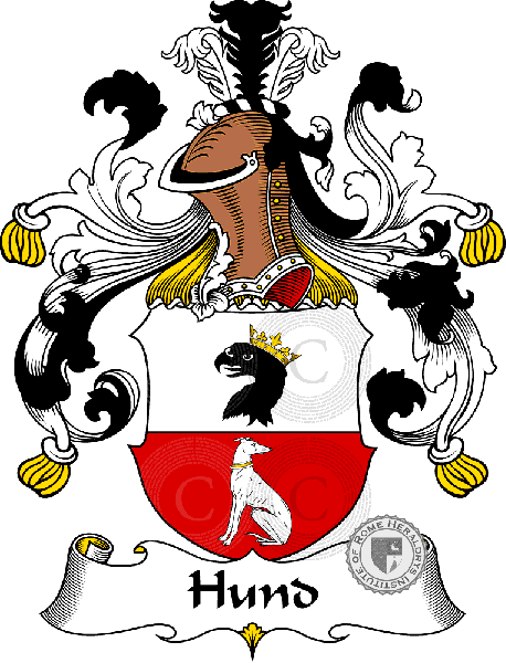 Coat of arms of family Hund