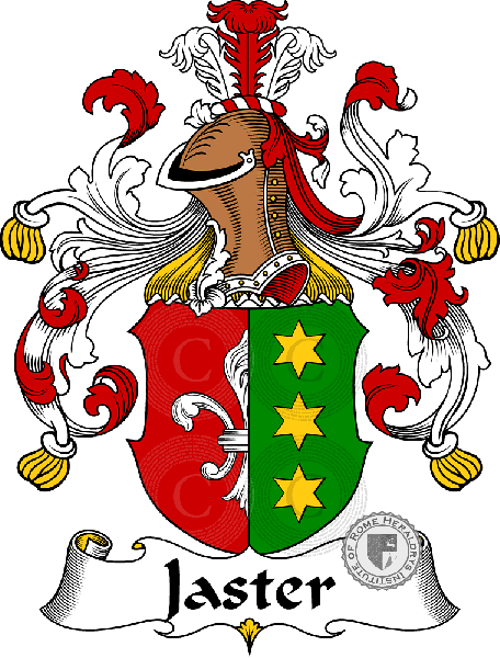 Coat of arms of family Jaster