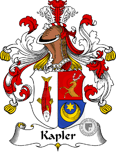 Coat of arms of family Kapler