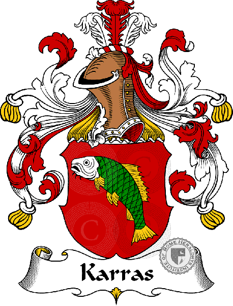 Coat of arms of family Karras