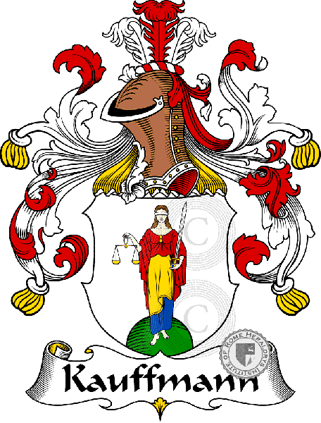 Coat of arms of family Kauffmann