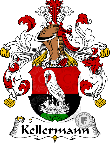 Coat of arms of family Kellermann
