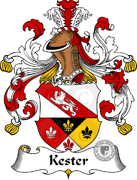 Wappen der Familie Kester