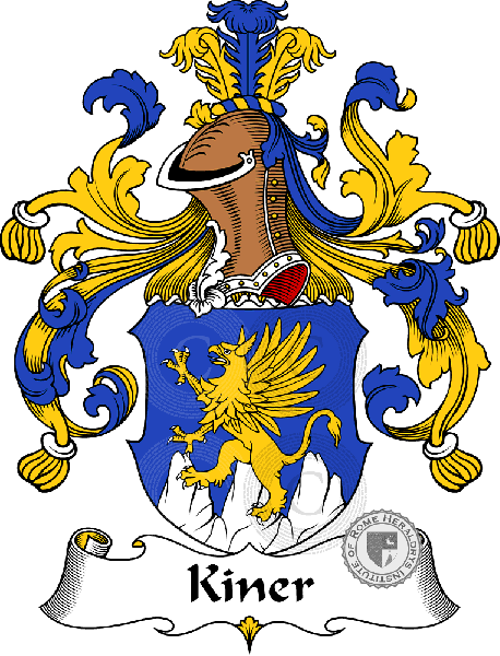 Coat of arms of family Kiner