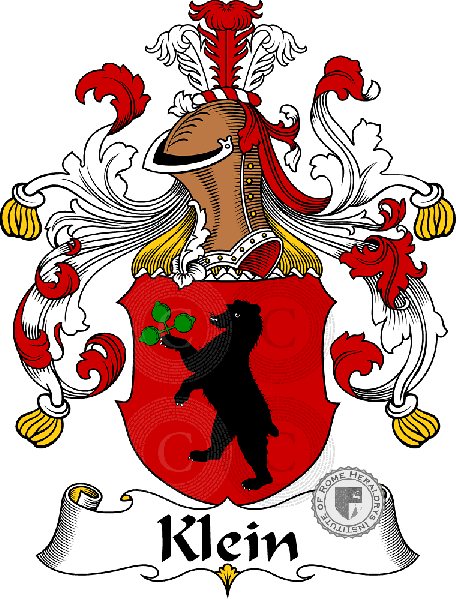 Coat of arms of family Klein