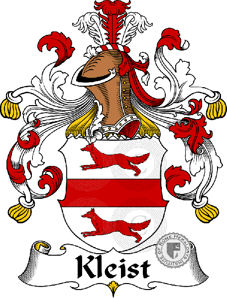 Coat of arms of family Kleist