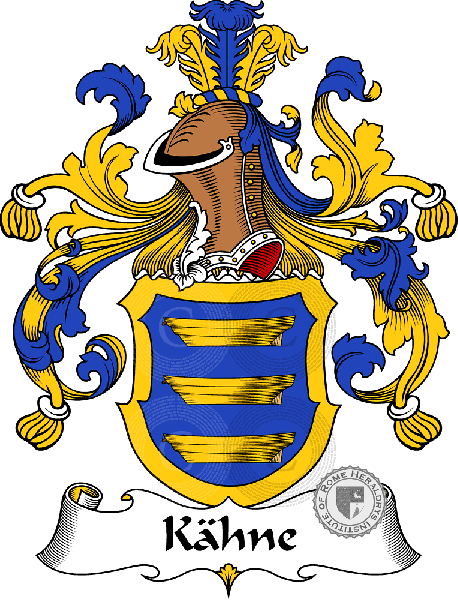 Coat of arms of family Kähne