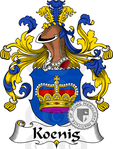 Wappen der Familie Koenig