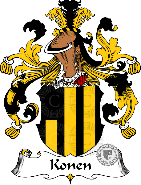 Coat of arms of family Konen