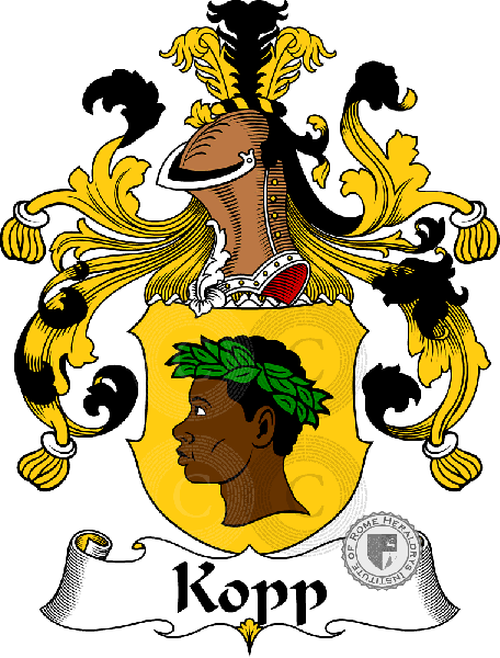 Coat of arms of family Kopp