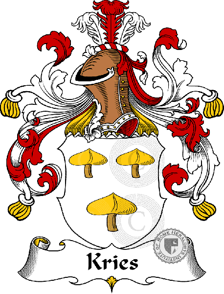 Coat of arms of family Kries