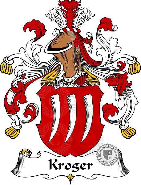 Coat of arms of family Kroger