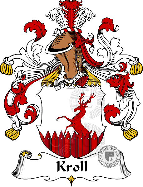 Coat of arms of family Kroll
