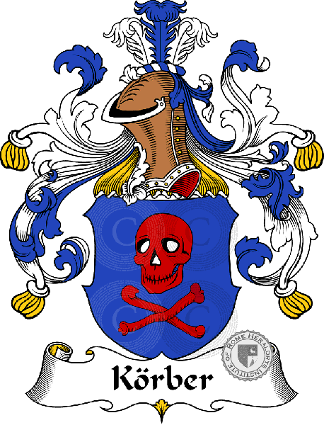 Coat of arms of family Körber
