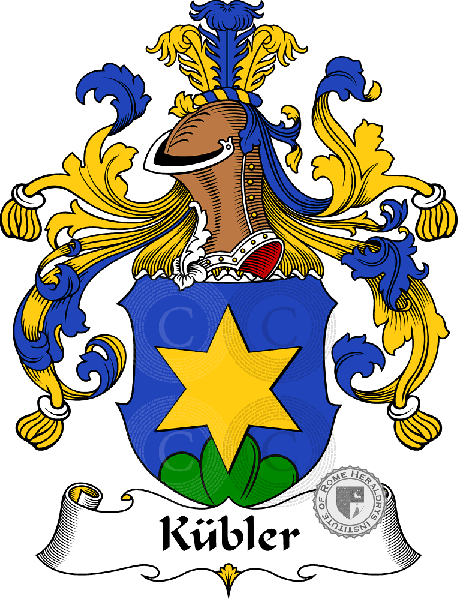 Coat of arms of family Kübler