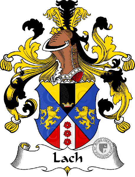 Coat of arms of family Lach