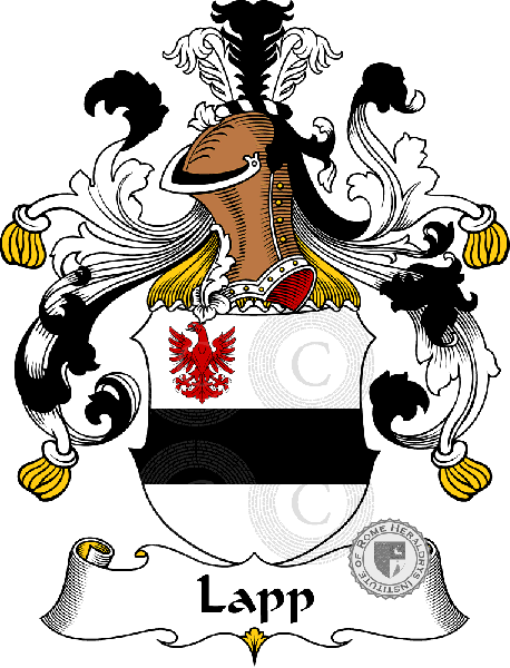 Coat of arms of family Lapp