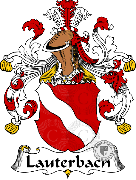 Escudo de la familia Lauterbach
