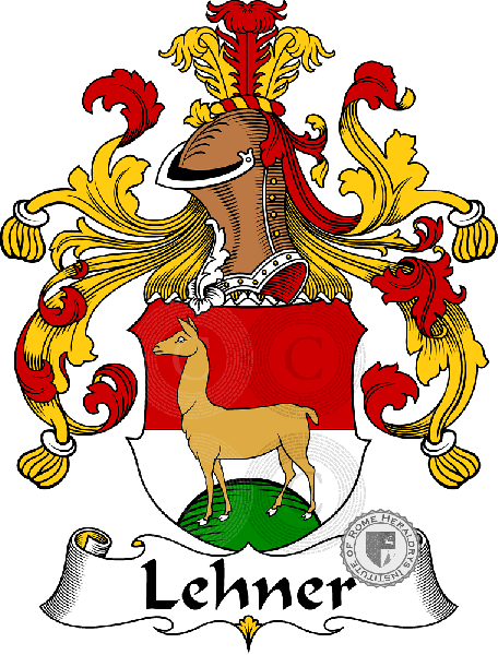 Coat of arms of family Lehner