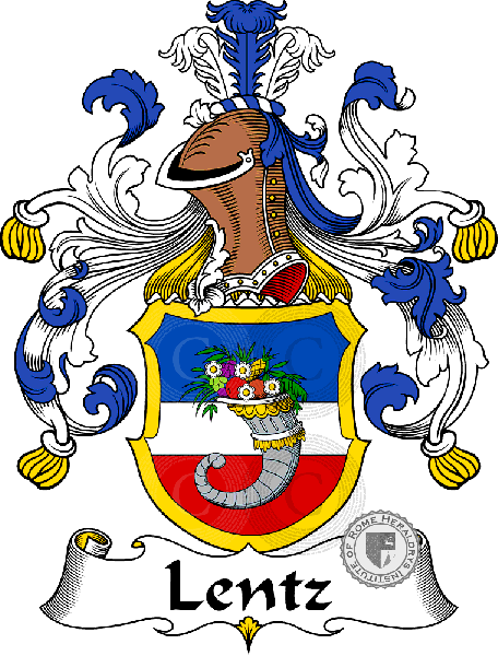 Coat of arms of family Lentz